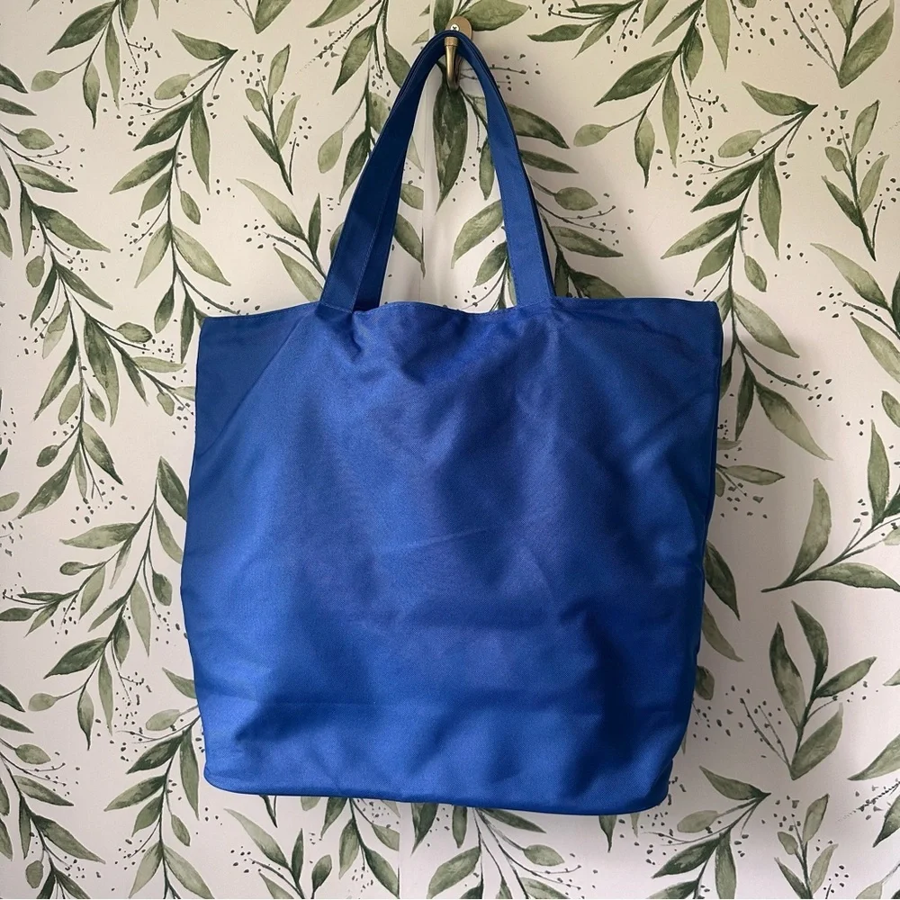 Norwex Zipper Tote Bag. Blue.